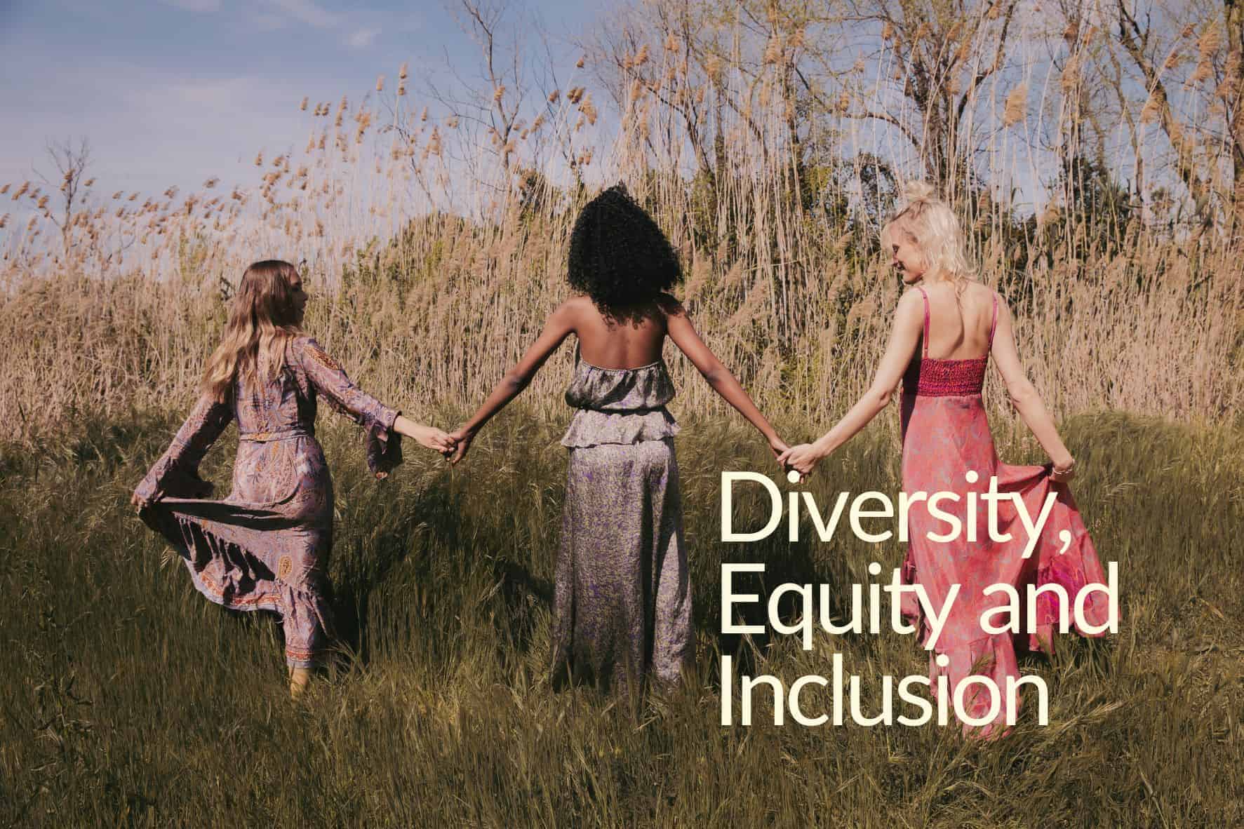 Diversity Equity Inclusion DEI Sustainable Fashion Header Image